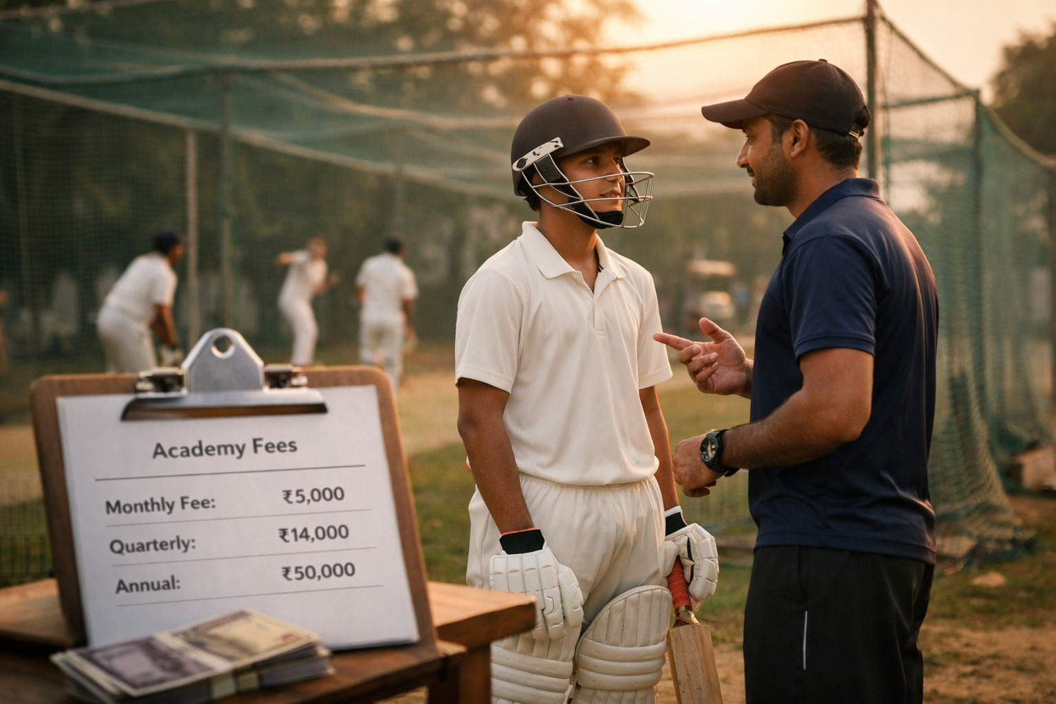 Male Cricket Academy Mumbai Fees